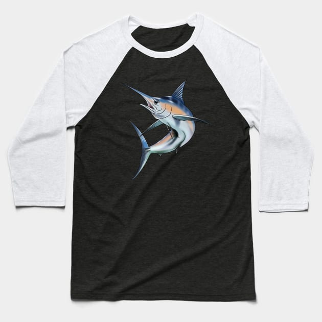 Marlin Baseball T-Shirt by sibosssr